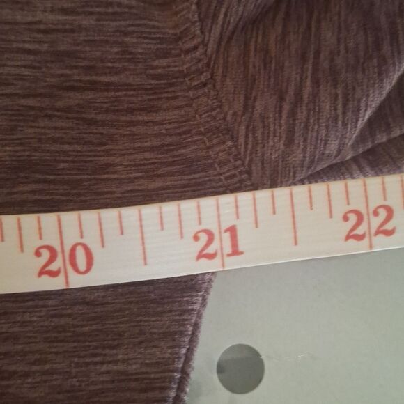 Kyodan Womens Pullover Hoodie Activewear Heather Plum Long Sleeve Workout Medium - Picture 7 of 8